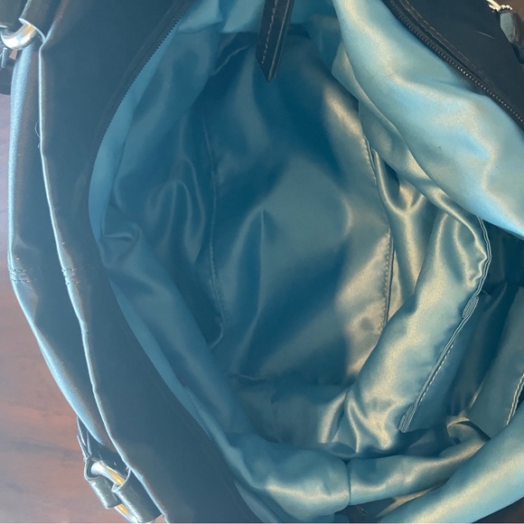 Coach Black and Red Studded holiday limited edition satin! - Picture 10 of 10